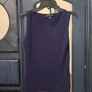 Blue Sleeveless Top